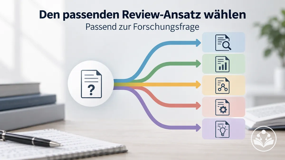 Verschiedene Ansätze für Übersichtsartikel und ihre Eignung für unterschiedliche Forschungsfragen
