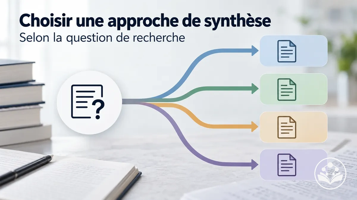 Différentes approches de revue adaptées à différentes questions de recherche